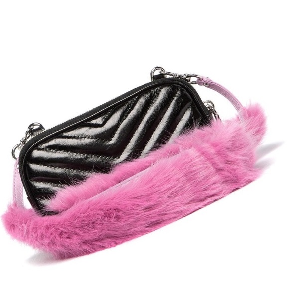 new ✦ Rebecca Minkoff ✦ Guitar Strap Crossbody Bag - Picture 3 of 8